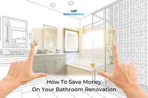 Example of a bathroom after a renovation.